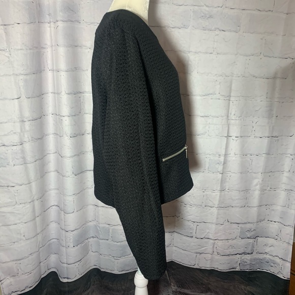 Adrienne Vittadini Womans Jacket ZIP Up Lined XL - Picture 3 of 12